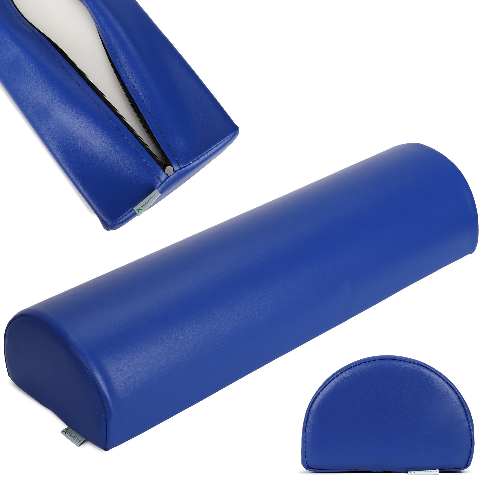 Halve rol 60x18x12 cm vormvast marineblauw Habys Halve rol 60x18x12 cm vormvast marineblauw Habys
