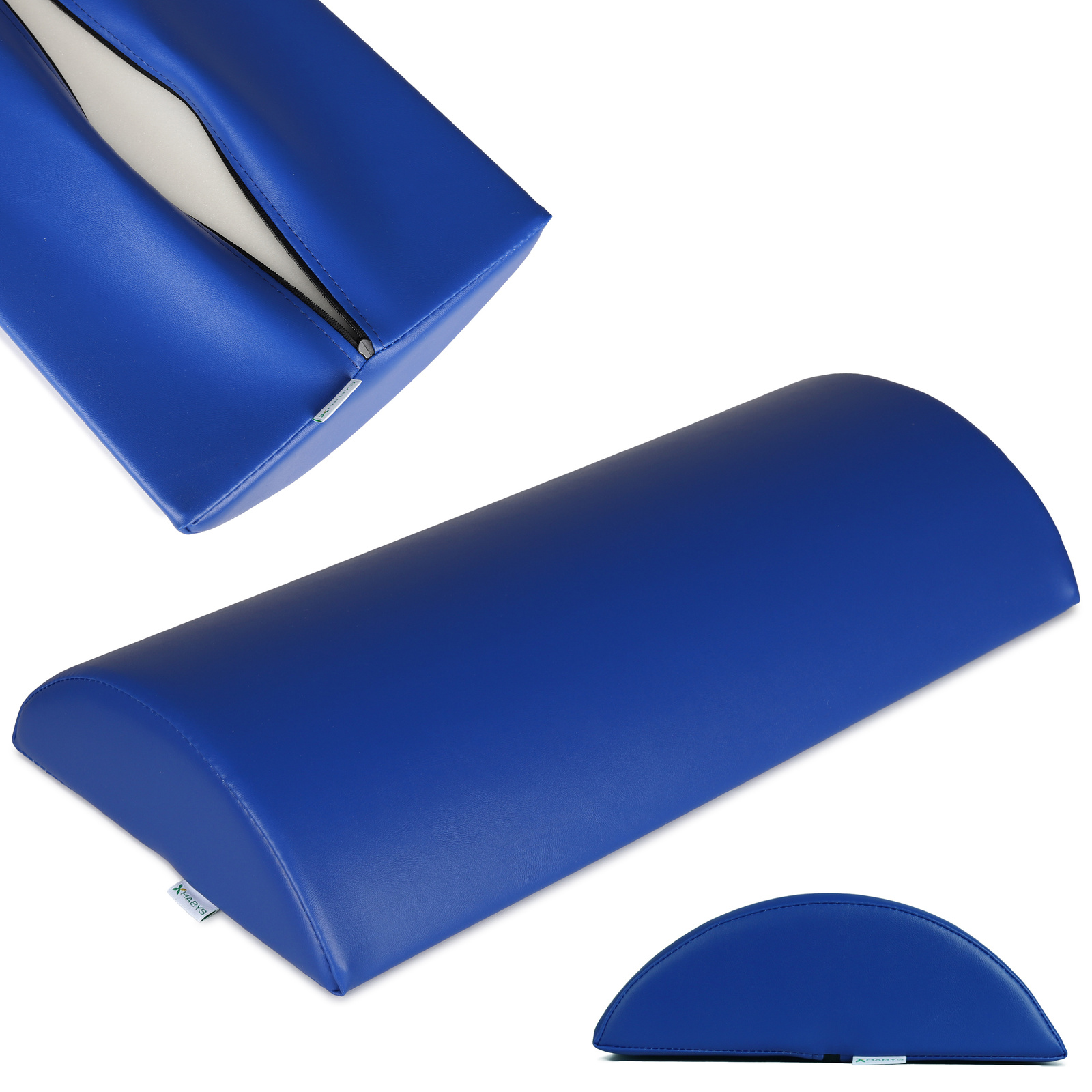 Halve rol 60x30x10 marineblauw Habys Halve rol 60x30x10 marineblauw Habys