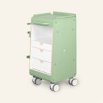 Häp+ trolley met lades grijs NAGGURA