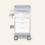 Häp+ trolley met lades grijs NAGGURA