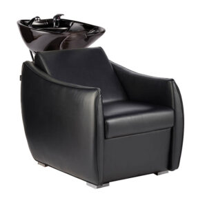 Hazel compacte wasunit kantelbare wasbak zwart Comfortel