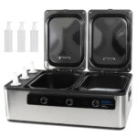 Hot stone verwarmer multifunctioneel roestvrij staal Habys