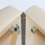 Integral inklapbare massagetafel 102 hout beige Habys