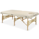Integral inklapbare massagetafel 102 hout beige Habys