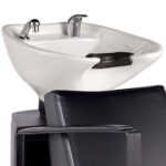Lambert wasunit kantelbare wasbak zwart Comfortel