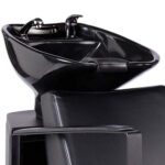 Lambert wasunit modern met kantelbare wasbak zwart Comfortel