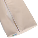 Lendenbolster 40x25x5 cm halfrond beige Habys