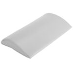 Lendenrolkussen 40x25x5 halfrond lichtgrijs Habys