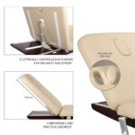 Libra 4 behandeltafel met verwarming beige Habys
