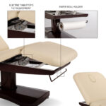 Libra 4 behandeltafel met verwarming beige Habys
