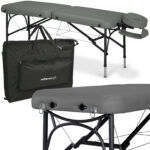 Luna Light inklapbare massagetafel lichtgewicht antraciet Habys