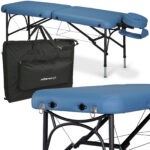 Luna Light inklapbare massagetafel lichtgewicht lichtgroen Habys