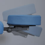Luna Light inklapbare massagetafel lichtgewicht lichtgroen Habys