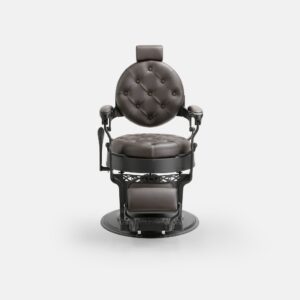 MACK barberstoel geborsteld grijs DD Hairdressing