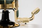 MACK barberstoel kantelbare rugleuning groen DD Hairdressing