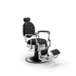 Mack barberstoel kantelbare rugleuning zwart DD Hairdressing