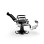 Mack barberstoel kantelbare rugleuning zwart DD Hairdressing