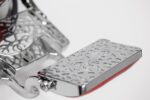 Mack barberstoel kantelbare rugleuning zwart DD Hairdressing