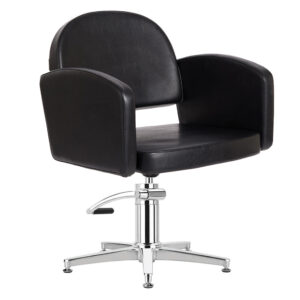 Madison kappersstoel zwart Comfortel