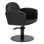 Madison kappersstoel zwart Comfortel