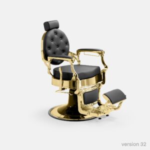 MAE barberstoel klassiek zwart DD Hairdressing