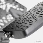 MAE barberstoel met kantelbare rugleuning zwart DD Hairdressing