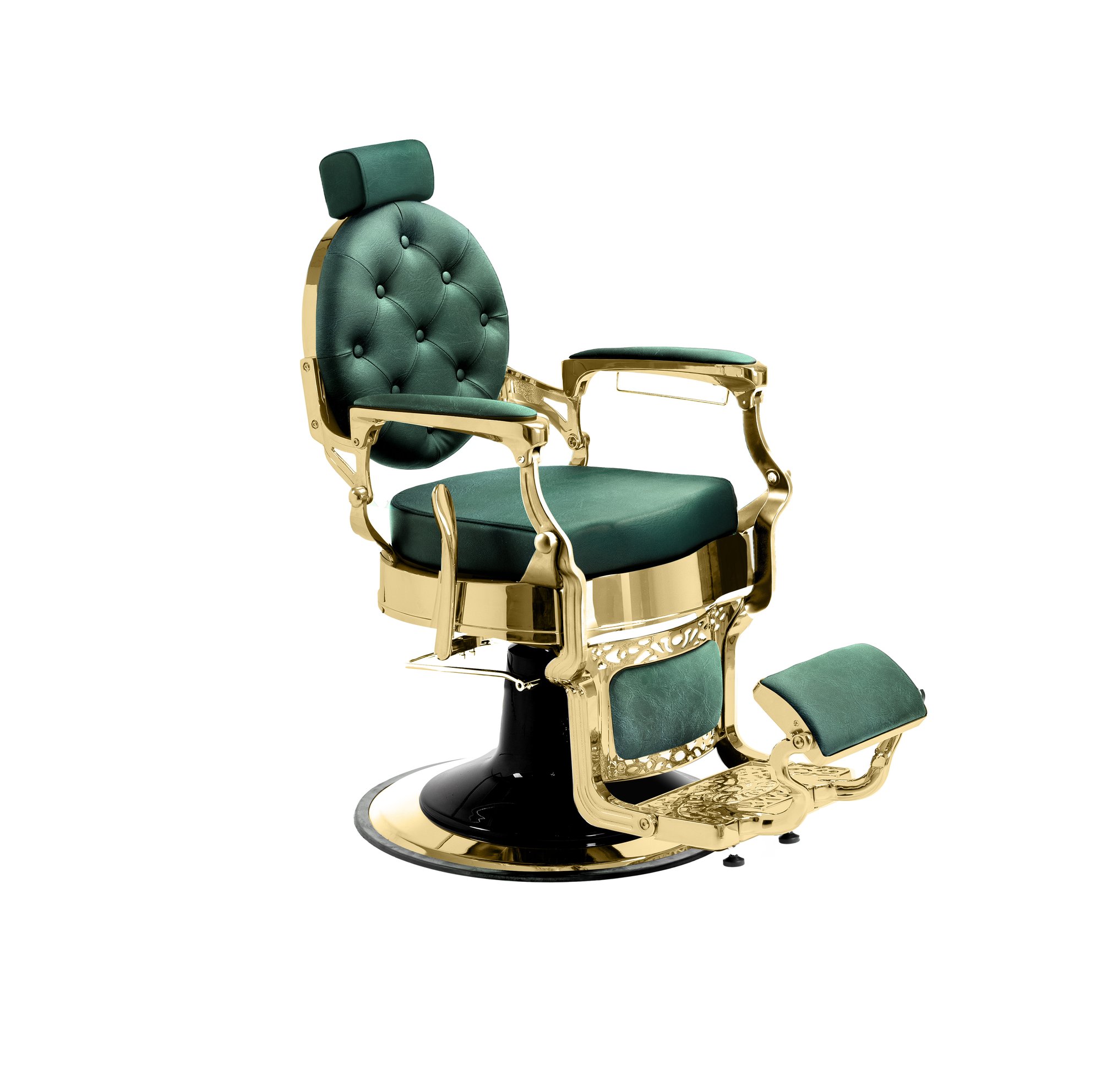 MAE barberstoel verstelbare hoofdsteun groen DD Hairdressing MAE barberstoel verstelbare hoofdsteun groen DD Hairdressing