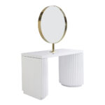 Marlo kaptafel ribbelpoten wit Comfortel