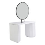 Marlo kaptafel ribbelpoten wit Comfortel