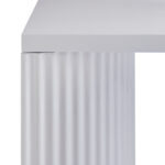 Marlo kaptafel ribbelpoten wit Comfortel