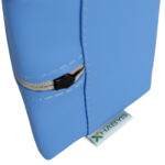 Massagerol wigvormig blauw Habys
