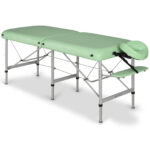 Medmal inklapbare massagetafel 3-poots groen Habys