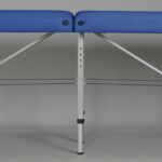 Medmal inklapbare massagetafel 60 cm 3-poots marineblauw Habys
