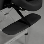 Medmal inklapbare massagetafel 60 cm zwart Habys