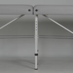 Medmal inklapbare massagetafel 70 cm grijs Habys