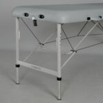 Medmal inklapbare massagetafel 70 cm grijs Habys