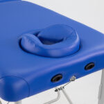 Medmal inklapbare massagetafel 70 cm marineblauw Habys