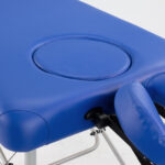 Medmal inklapbare massagetafel 70 cm marineblauw Habys