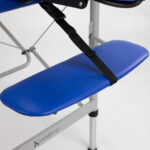 Medmal inklapbare massagetafel 70 cm marineblauw Habys