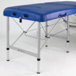 Medmal inklapbare massagetafel 70 cm marineblauw Habys