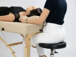 Mila massagetafel inklapbaar beige Habys