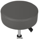 Mobi kruk ergonomisch aluminium onderstel grijs Habys