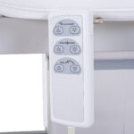 MOLDAVI behandeltafel met ledverlichting wit DD Wellness
