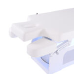 Moon behandeltafel met verwarming LED wit Silverfox