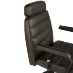 Naomi II kappersstoel kantelbaar hydraulisch zwart Comfortel