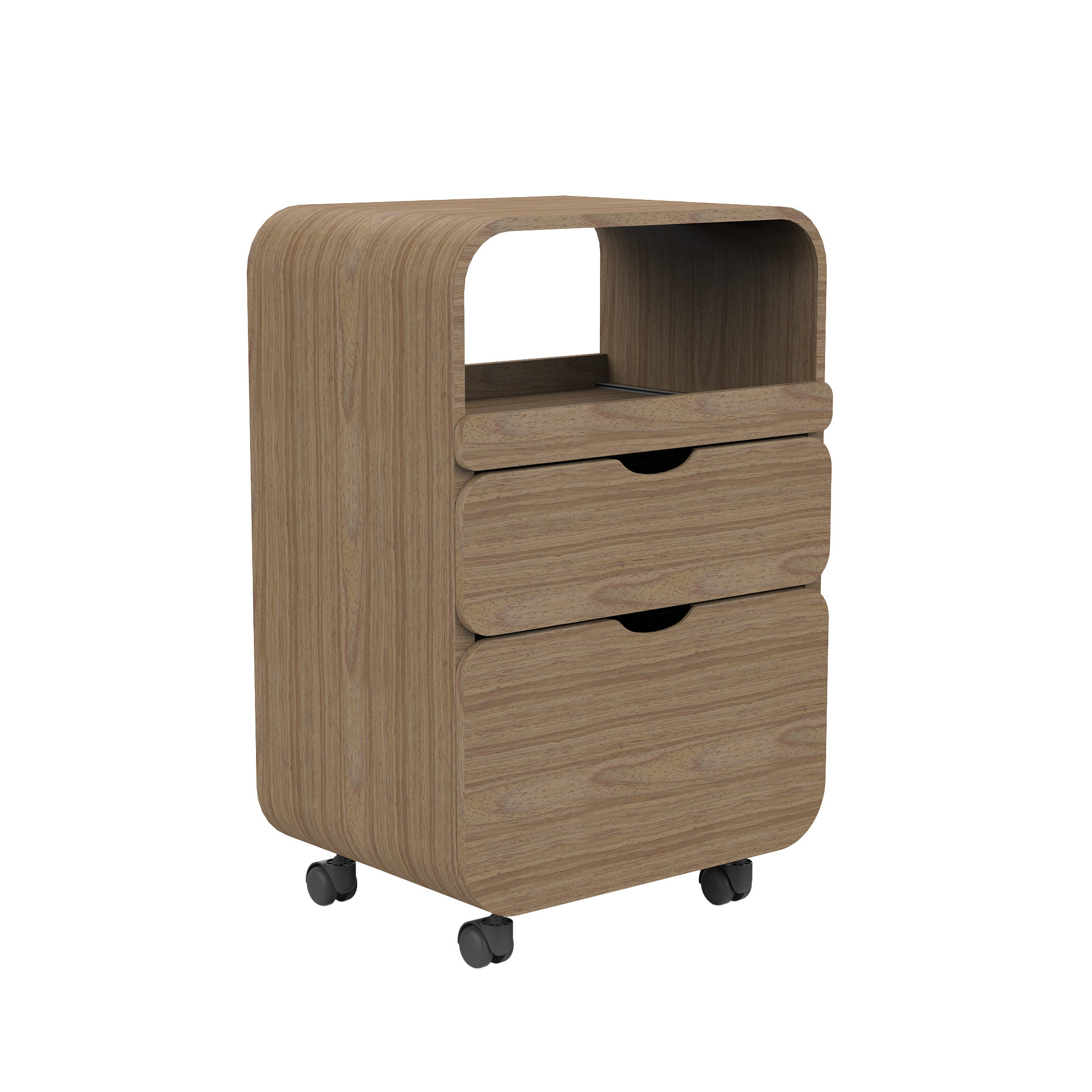 NATURAL trolley met wielen beige Silverfox NATURAL trolley met wielen beige Silverfox