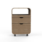 NATURAL trolley met wielen beige Silverfox