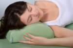 Nekbolster halfrond marineblauw Habys