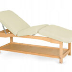 Nova Komfort behandelbank driedelig licht hout beige Habys