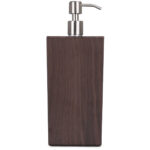Olieverwarmer aluminium fles donkerbruin Habys